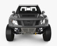 Nissan Frontier Desert Runner 2022 Modello 3D vista frontale