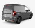 Nissan Townstar  Van 2024 3D模型 后视图