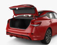 Nissan Sentra SL з детальним інтер'єром 2023 3D модель