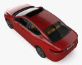Nissan Sentra SL 带内饰 2023 3D模型 顶视图