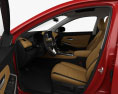 Nissan Sentra SL with HQ interior 2023 3d model seats