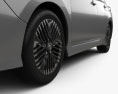 Nissan Leaf 2024 3D 모델 