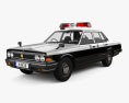 Nissan Cedric Polizei sedan 1982 3D-Modell