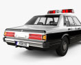 Nissan Cedric Полиция Седан 1982 3D модель