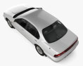 Nissan Cefiro 2004 3D模型 顶视图