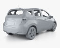 Nissan Note e-Power JP-spec з детальним інтер'єром 2019 3D модель