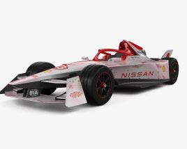 Nissan Formula E 2024 3D 모델 