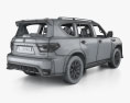 Nissan Patrol Nismo з детальним інтер'єром 2024 3D модель