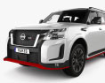 Nissan Patrol Nismo with HQ interior 2024 3d model