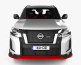 Nissan Patrol Nismo インテリアと 2024 3Dモデル front view