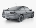Nissan NX Coupe 1993 3D 모델 
