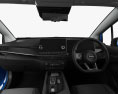 Nissan Note e-Power con interni RHD 2023 Modello 3D dashboard
