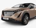 Nissan Ariya US-spec 2024 3D 모델 