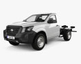 Nissan NP300 Single Cab Chassis 2024 3D 모델 