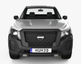 Nissan NP300 Single Cab Chassis 2024 3D 모델  front view