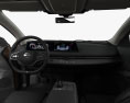 Nissan Ariya US-spec con interni 2023 Modello 3D dashboard