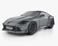 Nissan Z Nismo 2024 3Dモデル wire render
