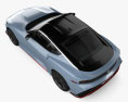 Nissan Z Nismo 2024 3D-Modell Draufsicht