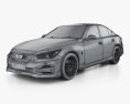 Nissan Skyline Nismo 2023 3D模型 wire render