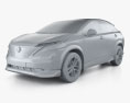Nissan Ariya Nismo 2024 3d model clay render
