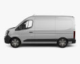 Nissan e-Interstar 패널 밴 L2H2 2024 3D 모델  side view
