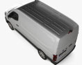 Nissan e-Interstar 패널 밴 L2H2 2024 3D 모델  top view