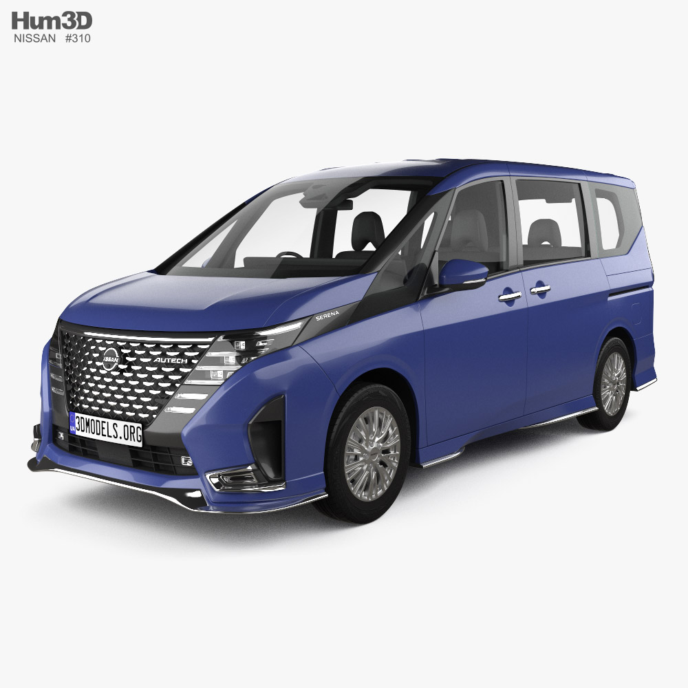 Nissan Serena Autech 2024 3D модель