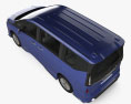 Nissan Serena Autech 2024 3D-Modell Draufsicht