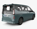 Nissan Serena E-Power 2024 3D 모델  back view