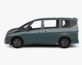 Nissan Serena E-Power 2024 3D 모델  side view