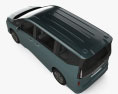 Nissan Serena E-Power 2024 3D模型 顶视图