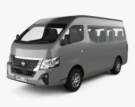 3D model of Nissan Urvan L2H2 Passenger Van 2024