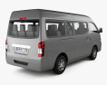 Nissan Urvan L2H2 Fourgonnette de Tourisme 2024 Modèle 3d vue arrière