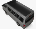 Nissan Urvan L2H2 Passenger Van 2024 3D-Modell Draufsicht