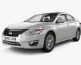 Nissan Altima with HQ interior 2013 3D-Modell