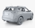 Nissan X-Trail with HQ interior 2015 3d model