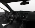 Nissan X-Trail with HQ interior 2015 3Dモデル dashboard