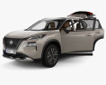 Nissan X-Trail e-POWER with HQ interior 2022 3D модель