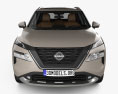 Nissan X-Trail e-POWER with HQ interior 2022 Modelo 3D vista frontal