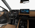 Nissan X-Trail e-POWER with HQ interior 2022 3D模型 dashboard