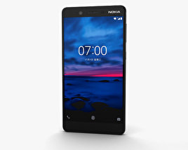 Nokia 7 Gloss Black 3D 모델 
