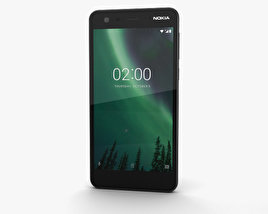 Nokia 2 Pewter Black 3D model