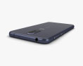 Nokia X6 Blue 3d model