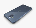 Nokia 8.1 Blue Silver 3Dモデル