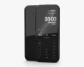 Nokia 8000 4G Onyx Black 3D 모델 