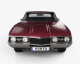 Oldsmobile Cutlass 442 (3817) Holiday coupe 2024 3D模型 正面图
