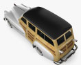 Oldsmobile Special 66/68 旅行車 1947 3D模型 顶视图