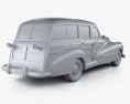 Oldsmobile Special 66/68 Универсал 1947 3D модель