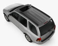 Oldsmobile Bravada 2004 3D-Modell Draufsicht