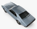 Oldsmobile Toronado 2022 3d model top view